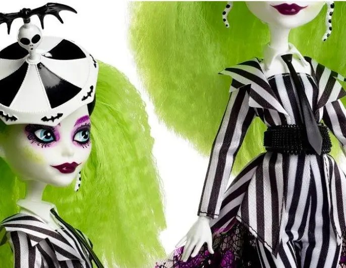Mattel Creations Unveils Exclusive Beetlejuice Monster High Dolls