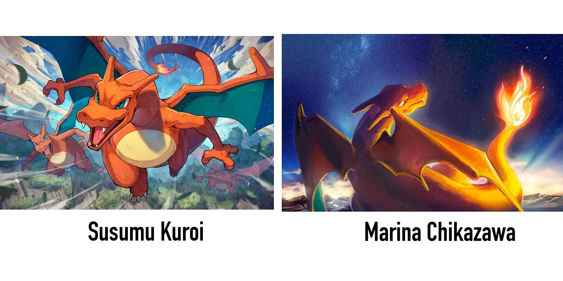 Pokémon TCG Reveals 2022 Illustration Contest Entries Charizard Pt 2