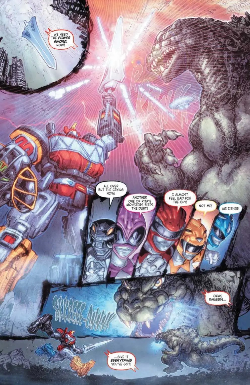 Godzilla vs. The Mighty Morphin Power Rangers Wikizilla