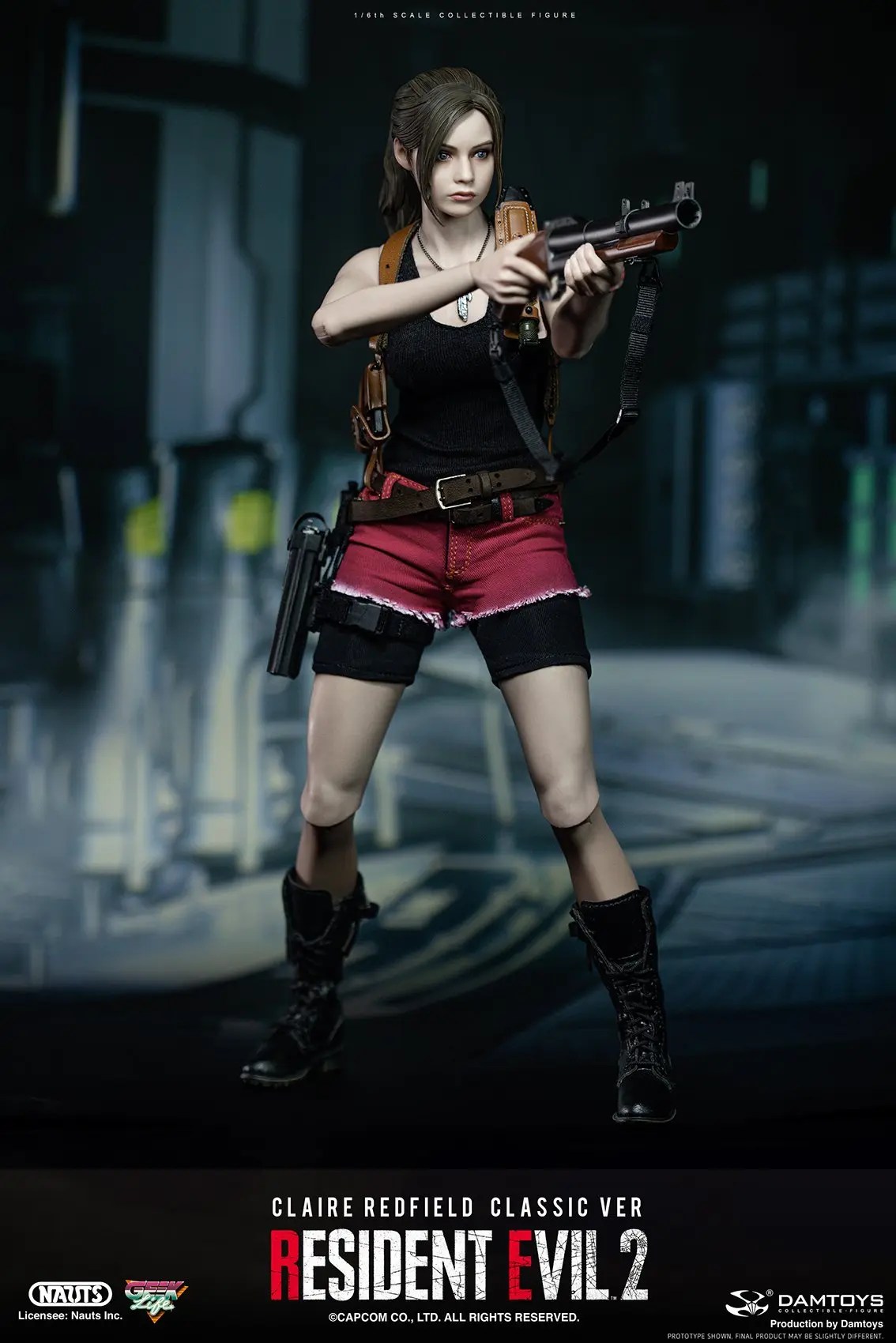 Resident Evil 2’s Claire Redfield Gets a Badass Figure from DAMTOYS