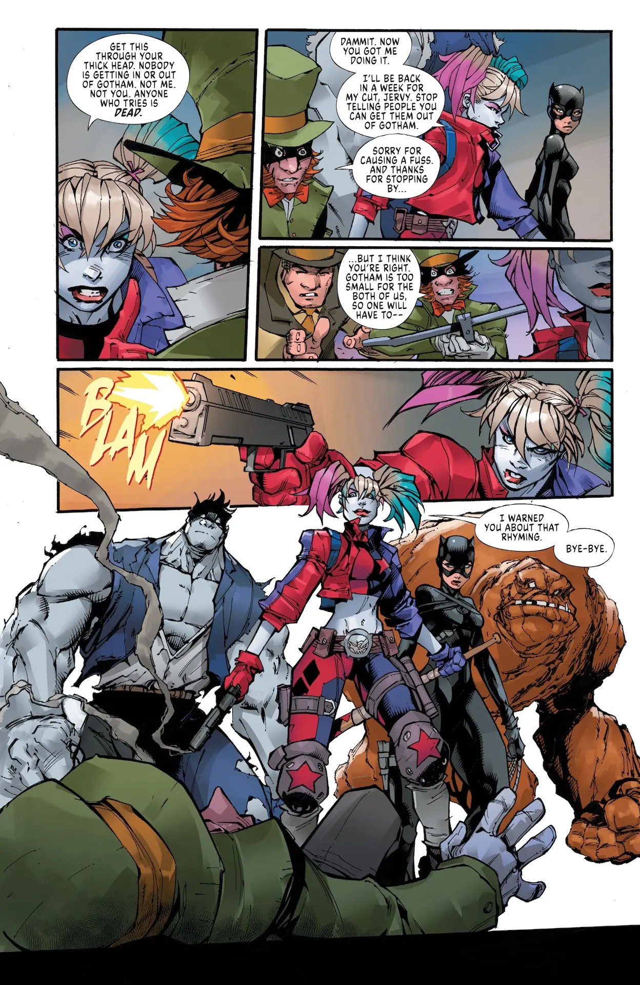 DC vs. Vampires Killers 1 Preview Harley the Vampire Slayer