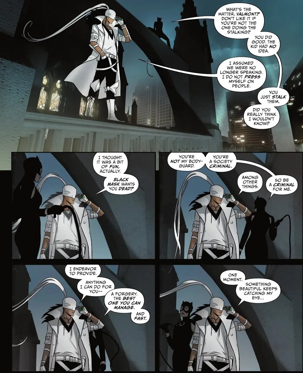 What Future For Catwoman And Valmont At DC Comics? (Spoilers)