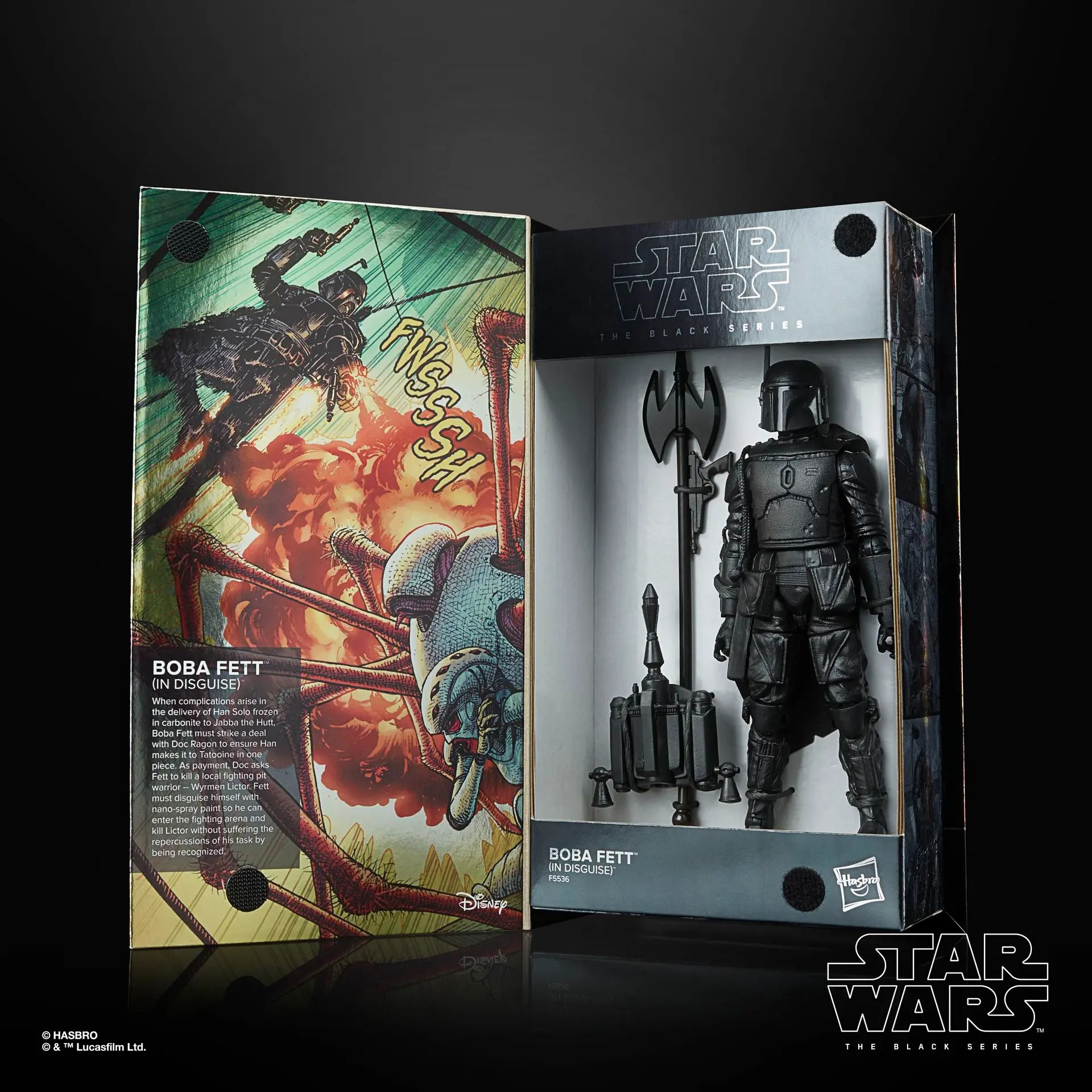 Star Wars War of the Bounty Hunters Boba Fett Comes to Hasbro SDCC