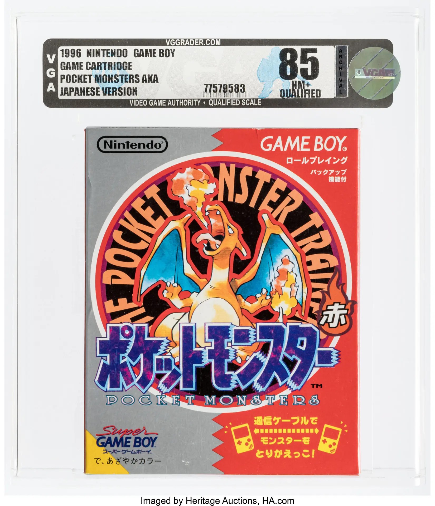 Pokémon Red Version Japanese Copy Up For Auction At Heritage