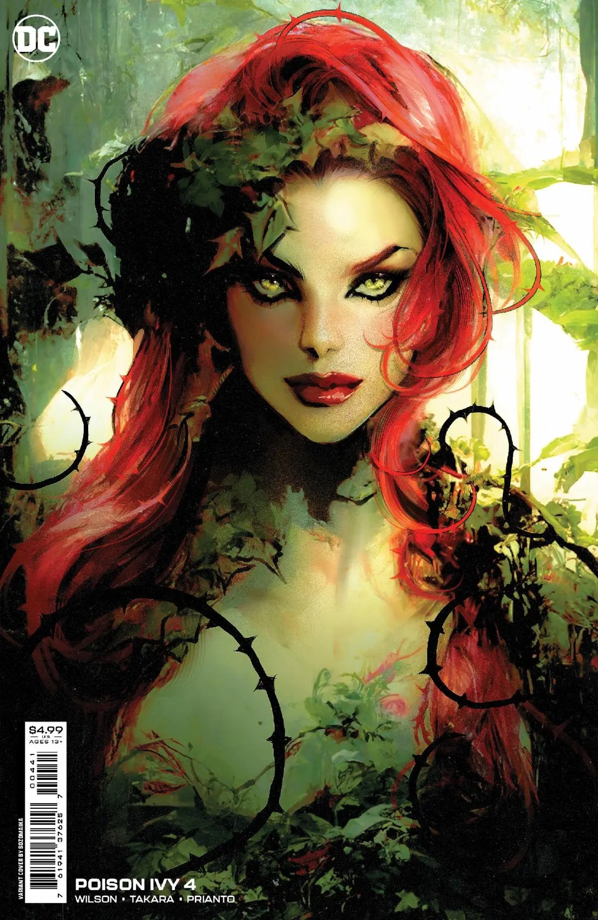 Poison Ivy Comic Artwork