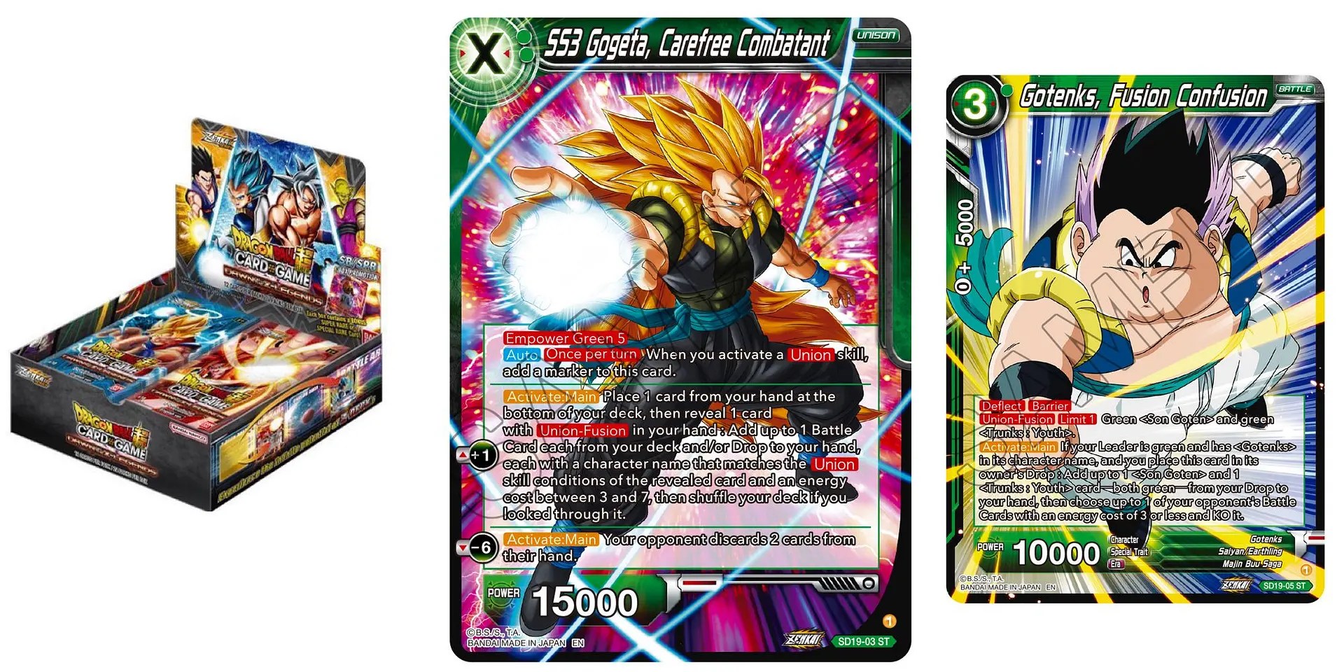 Dragon Ball Super Previews Dawn Of The ZLegends Deck SS3 Gogeta Dragon Ball Super Previews Dawn Of The ZLegends Deck SS3 Gogeta