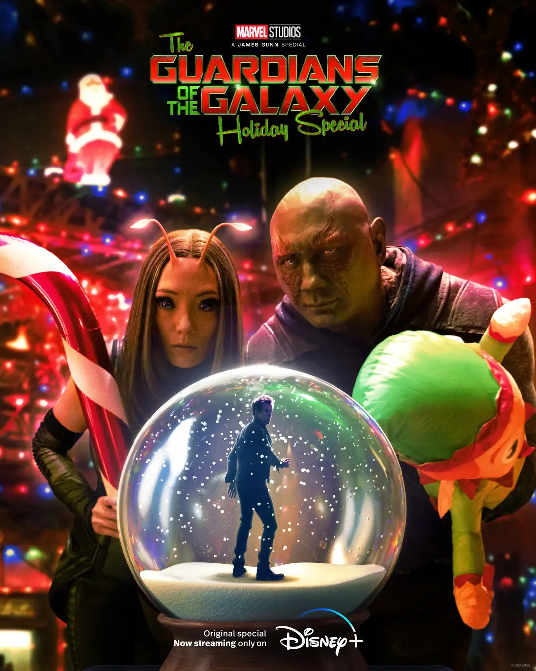 The Guardians of the Galaxy Holiday Special Key Art Goes Kevin Bacon