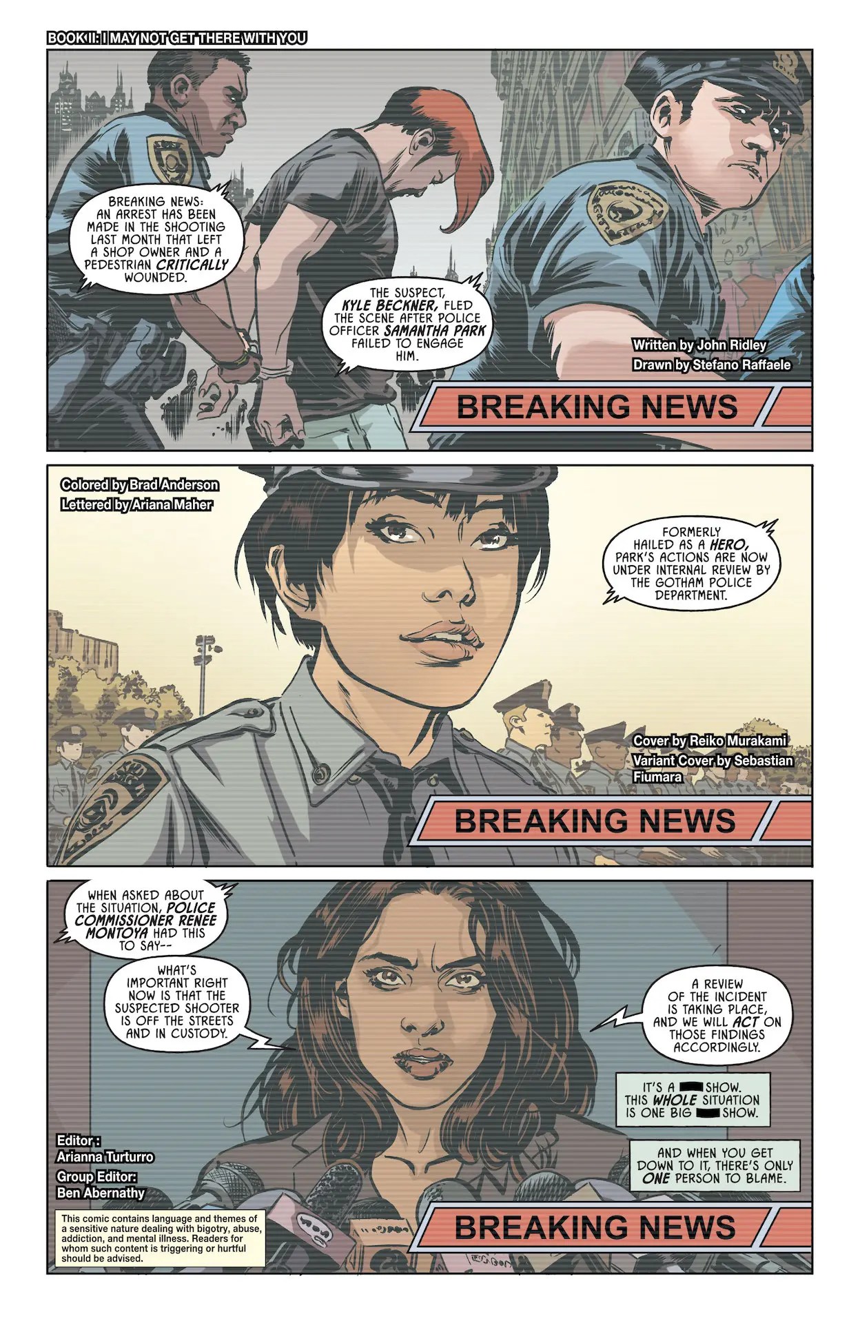 GCPD The Blue Wall 2 Preview Good Cop Bad Cop