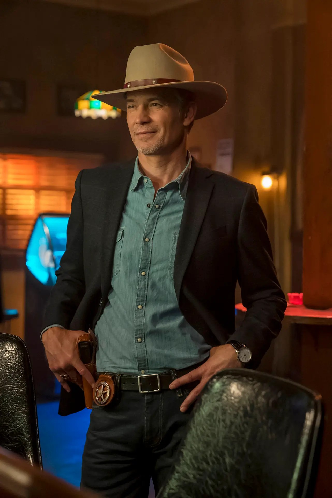 Justified City Primeval Shares New Look at Timothy Olyphant's Raylan