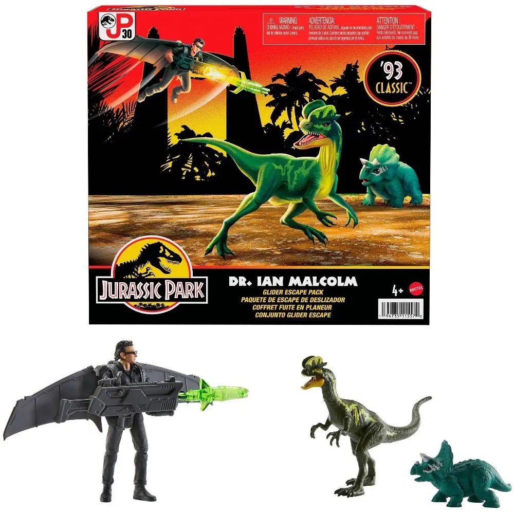 Mattel Announces Target Exclusive Jurassic Park 93' Retro Collection