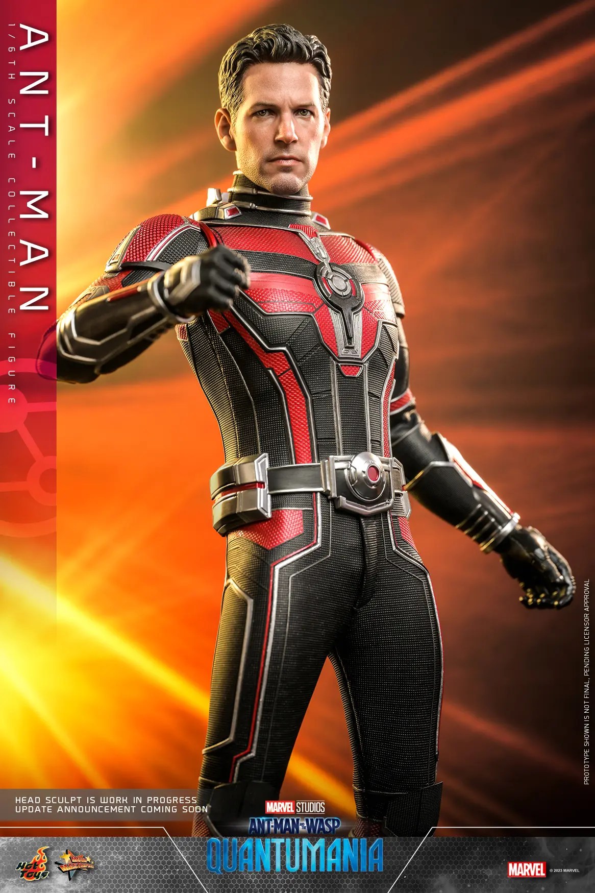 Hot Toys Enters the Quantum Realm with New MCU AntMan 1/6 Figure