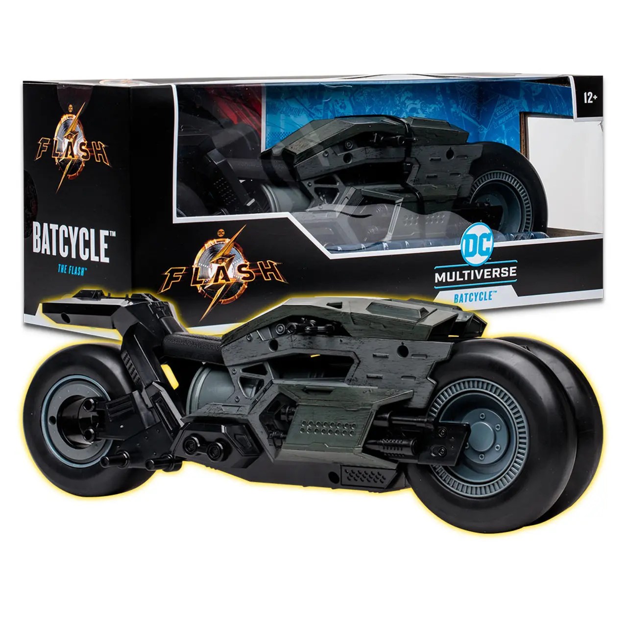 McFarlane Toys Reveals New The Flash Batman BatCycle Vehicle