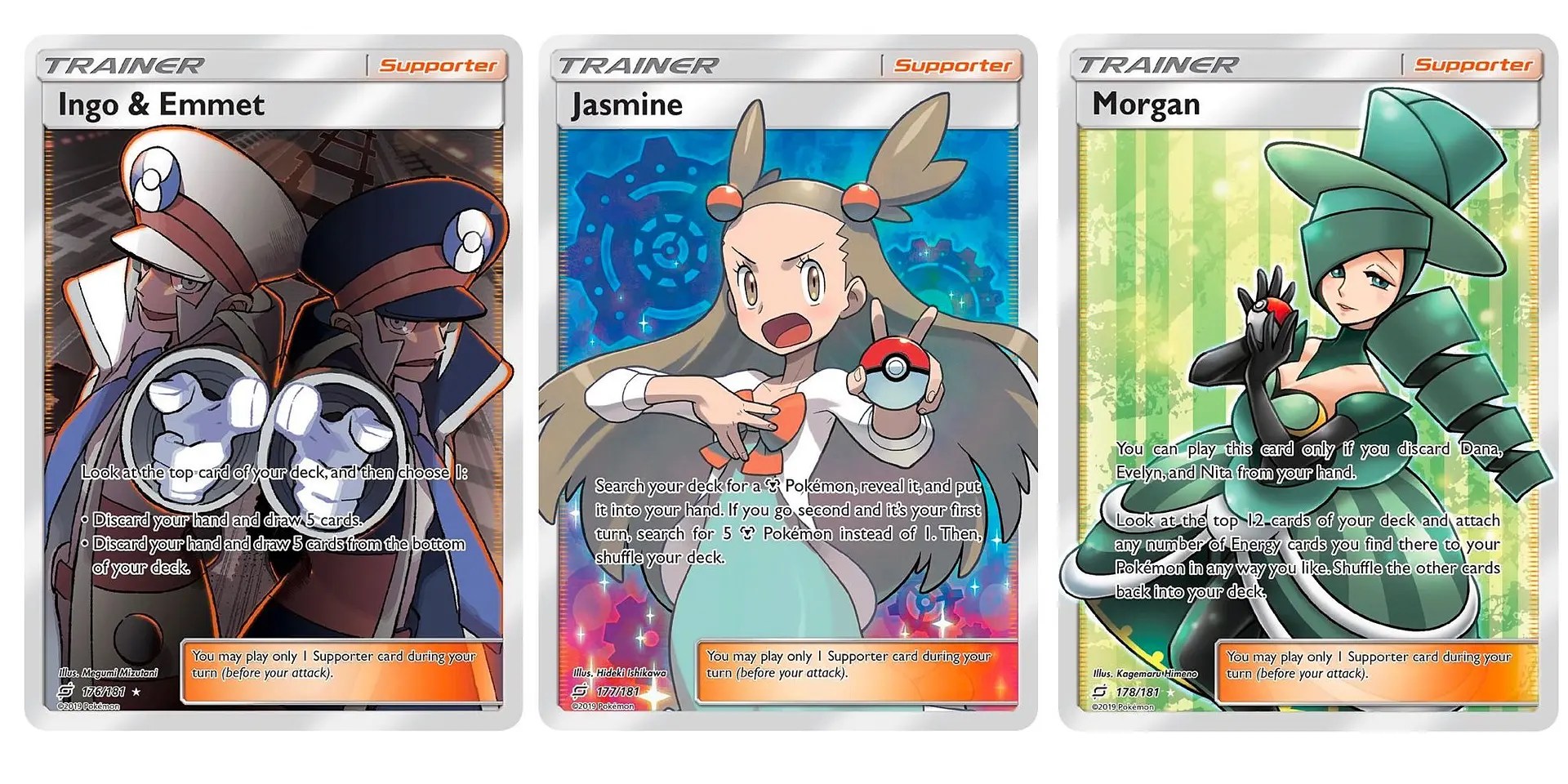 The Cards Of Pokémon TCG Team Up Part 36 Jasmine & More