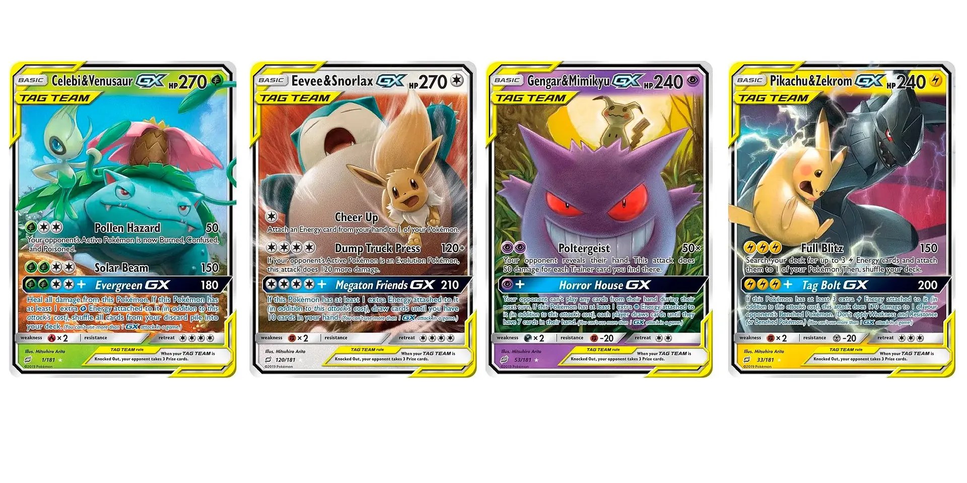 The Top Five Cards Of Pokémon TCG Sun & Moon Team Up