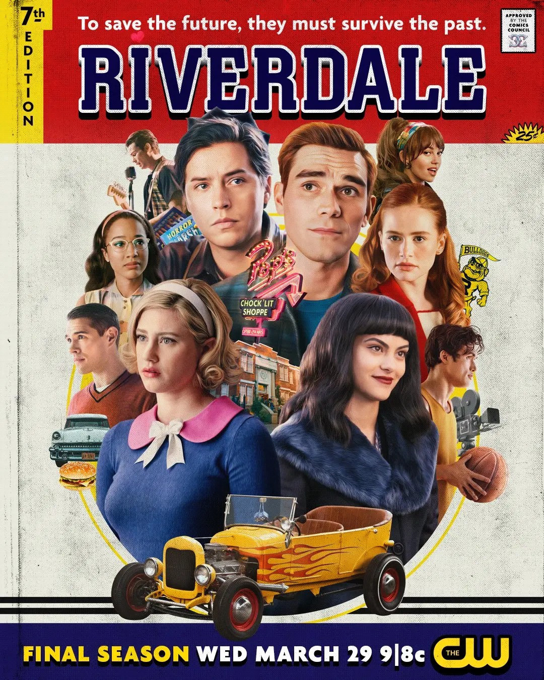 Riverdale Final Season Key Art Surviving The Past to Save The Future