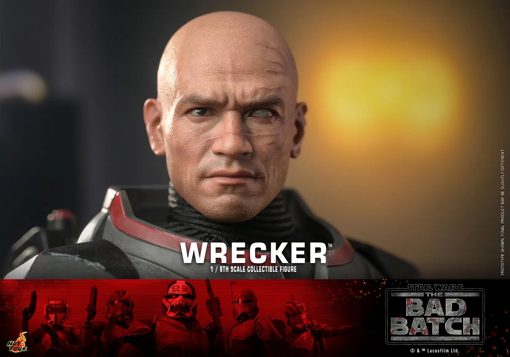 Make Room for The Bad Batch’s Wrecker with Hot Toys Newest Release