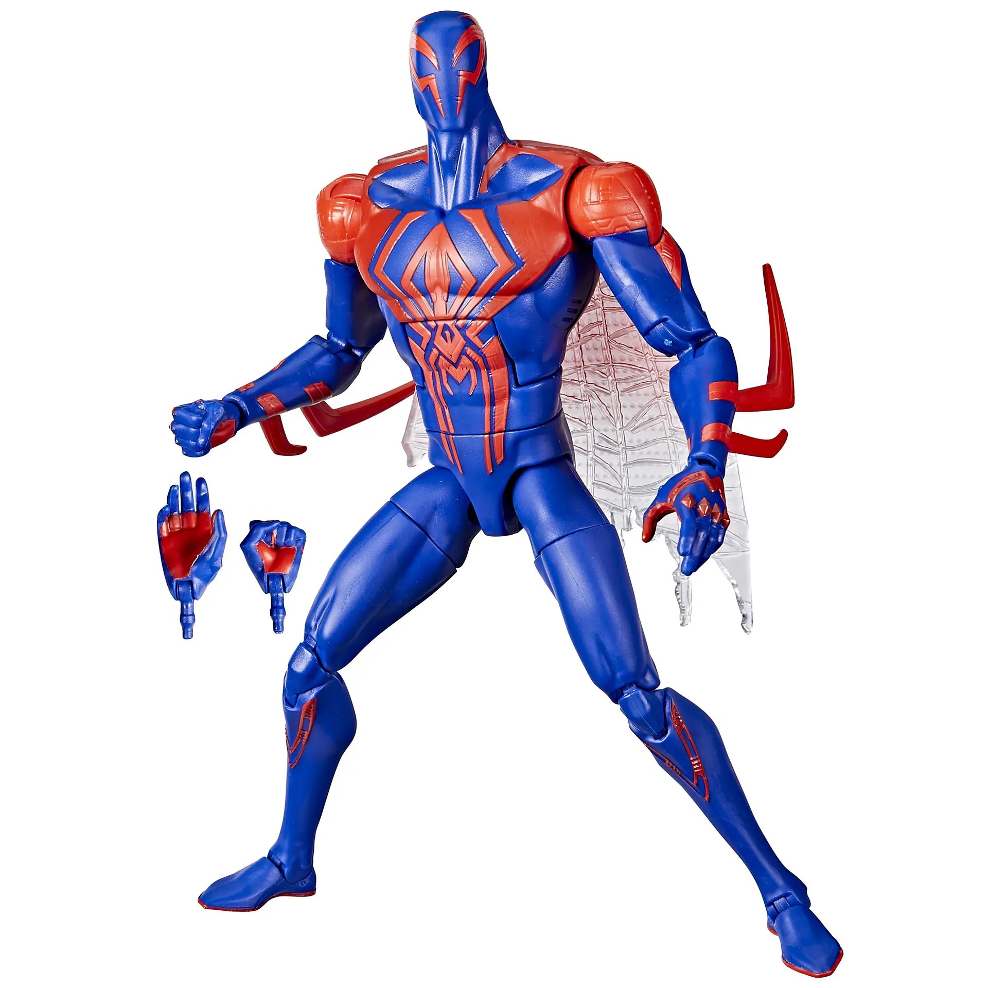 SpiderMan 2099 Puts Up a Fight with New Marvel Legends Figure