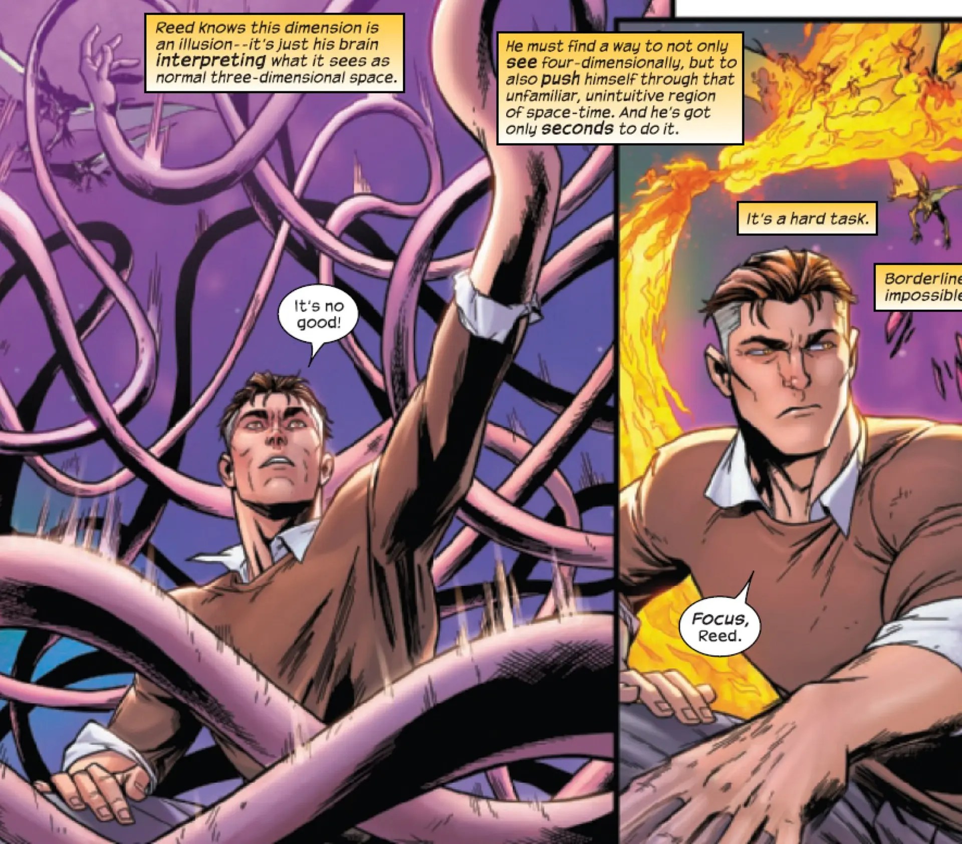 Reed Richards Stretches Further Than Ever Before in Fantastic Four 5