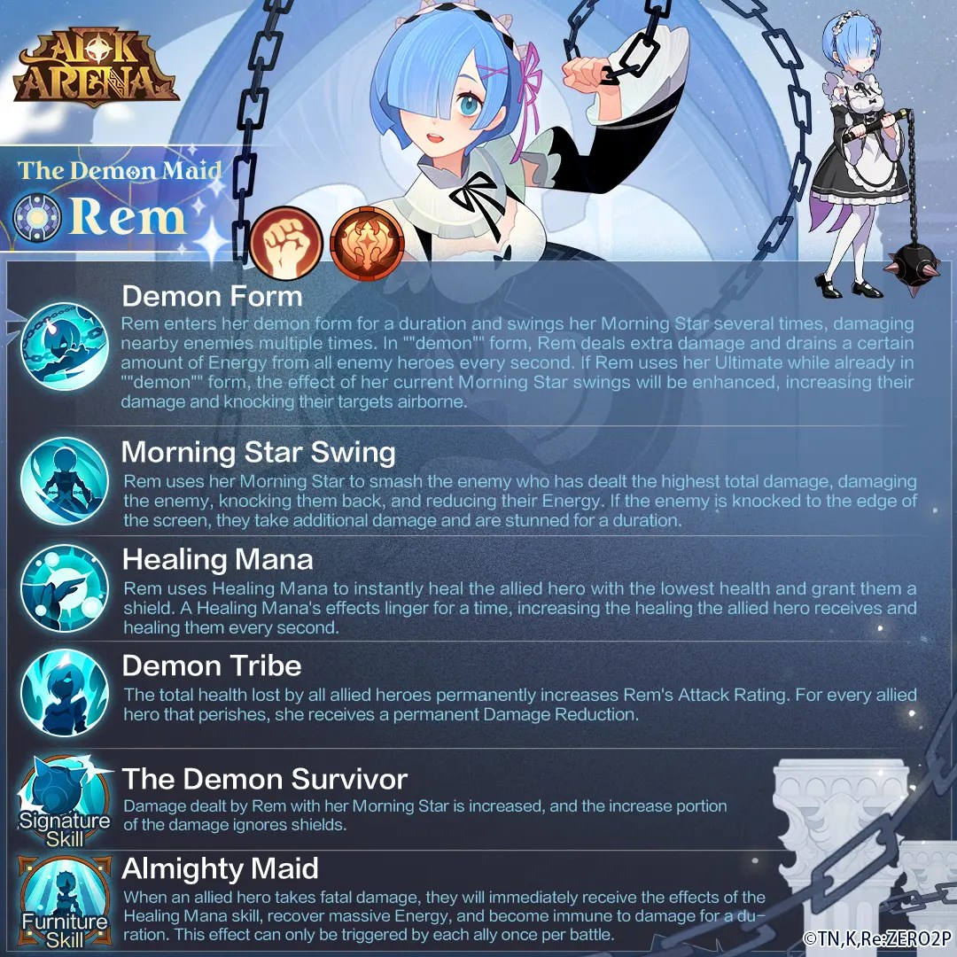 AFK Arena Celebrates FourYear Anniversary With ReZero Crossover