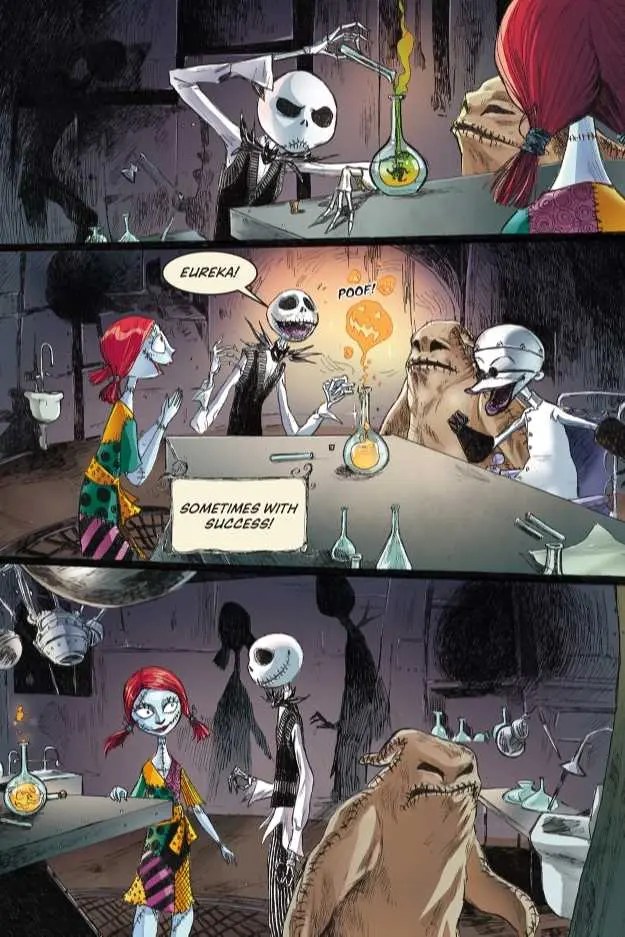 Jack Skellington's Pumpkin King Origin For Free Comic Book Day