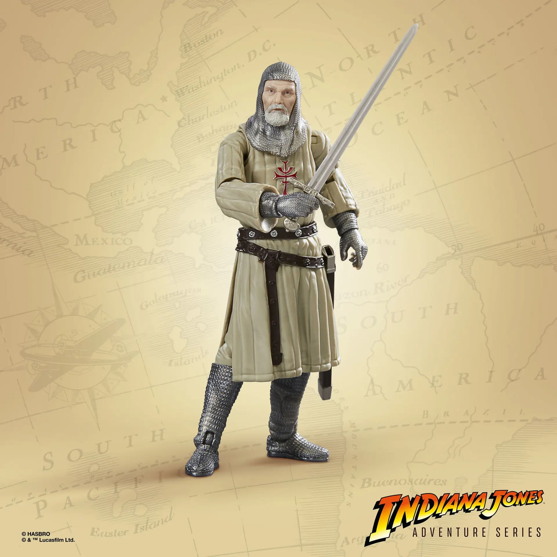 Choose Wisely as Hasbro’s Debuts Indiana Jones Grail Knight Figure