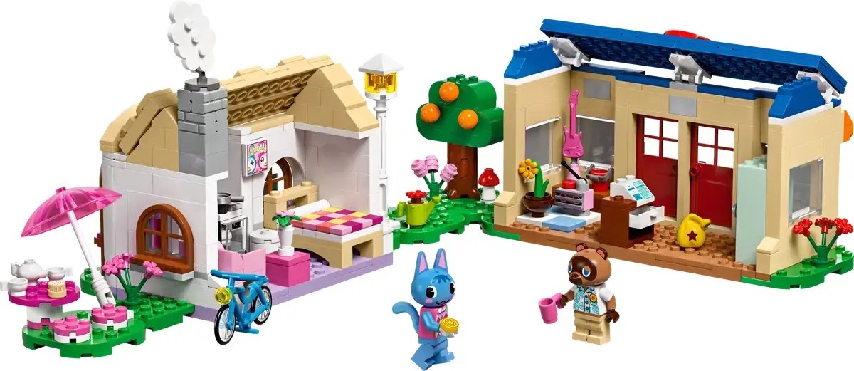 LEGO Debuts New Animal Crossing Sets with Nook’s Cranny and Rosie