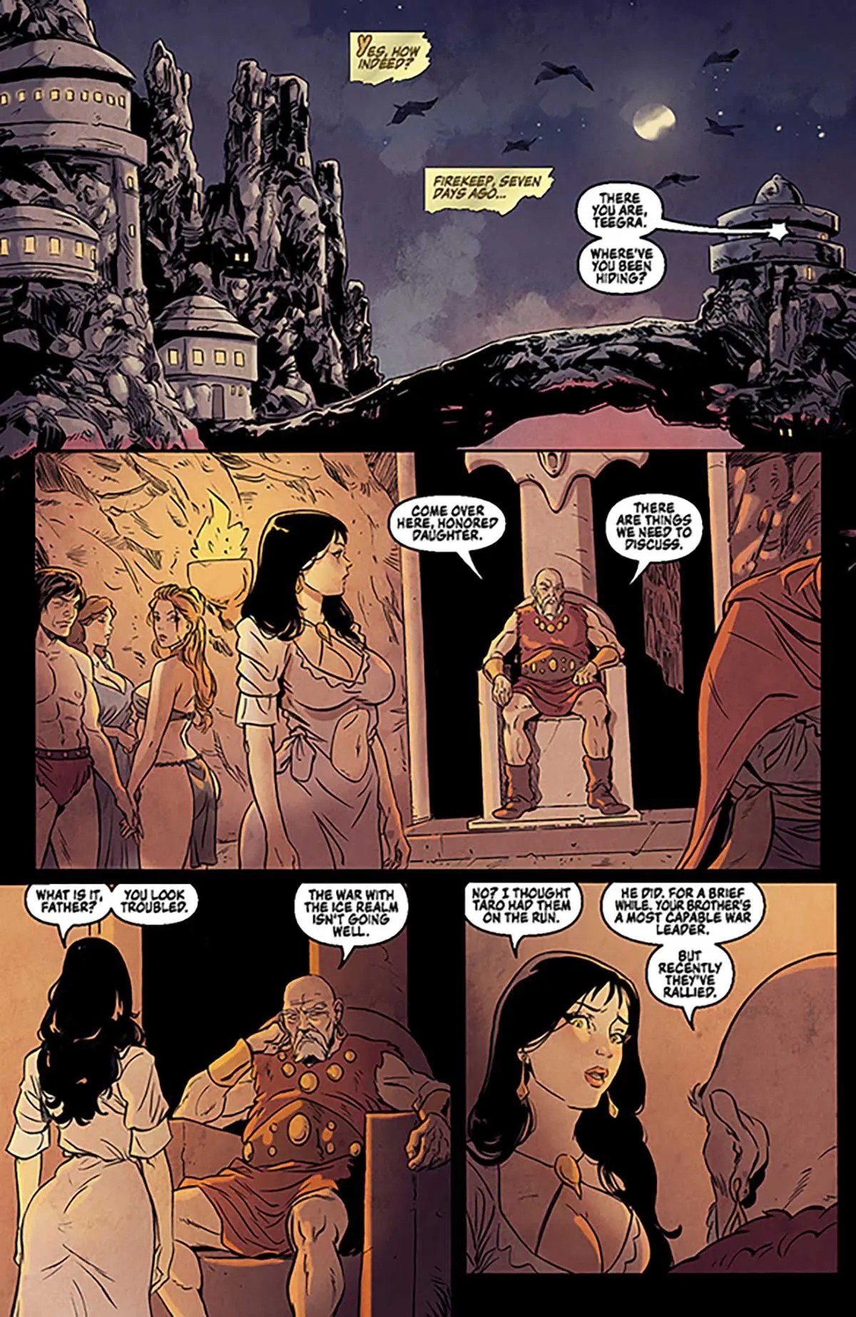 Fire and Ice Teegra 1 Preview Royal Runaway Ruffles Realms