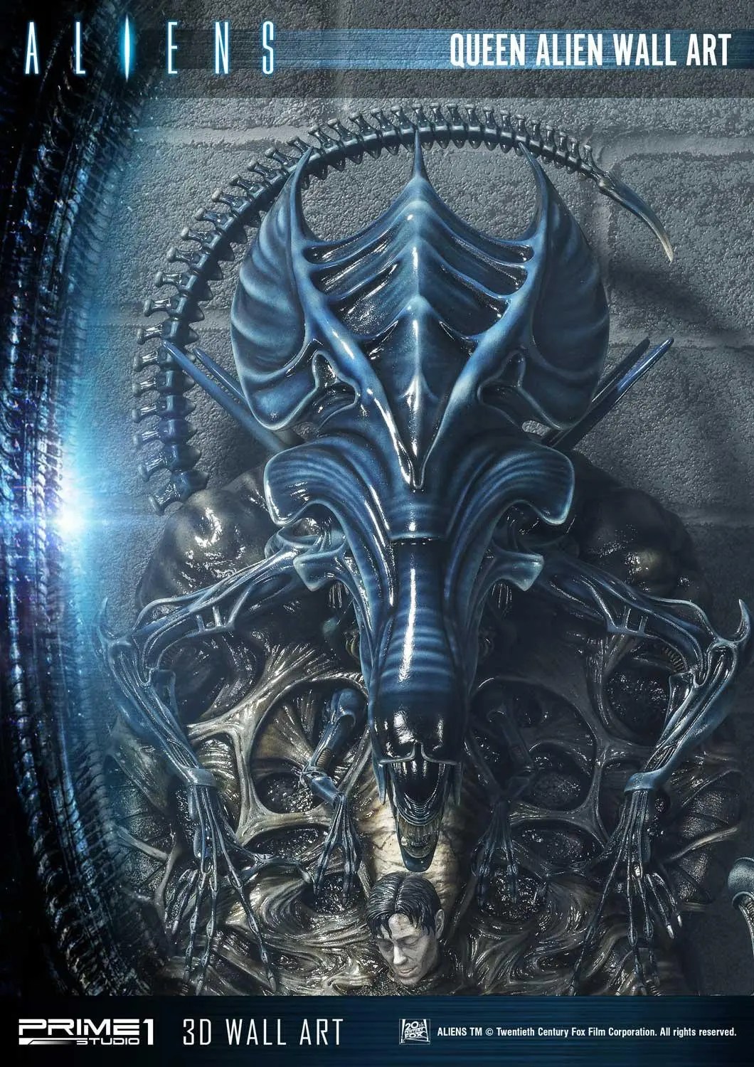"Alien" Queen Wall Art Unveiled By Prime 1 Studio Bursts With Detail