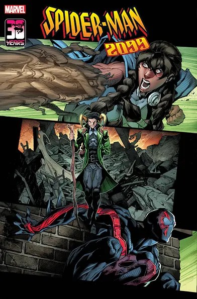 Comic Events 2023 Loki 2099 & Winter Soldier 2099 In Spider-Man 2099 Event For May 2022