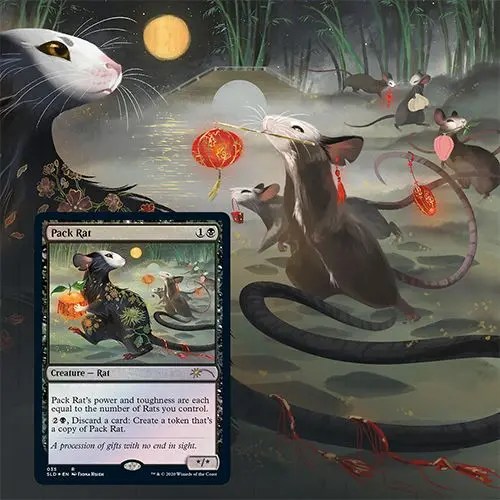 Next "Secret Lair" Drop "Year of the Rat"! "Magic The Gathering"