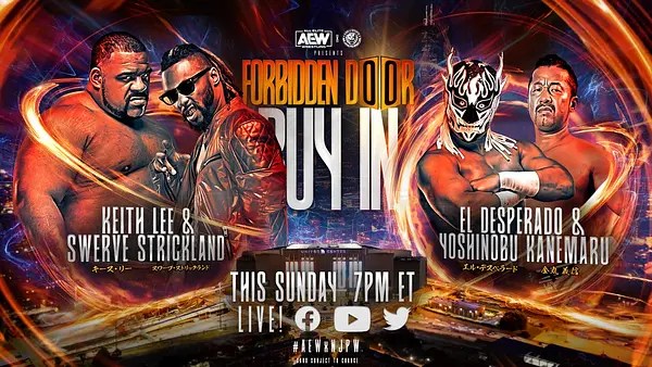 Final Forbidden Door Card Following Last Night's AEW Rampage