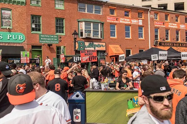 Beer and Baseball in Baltimore Orioles Opening Day 2018