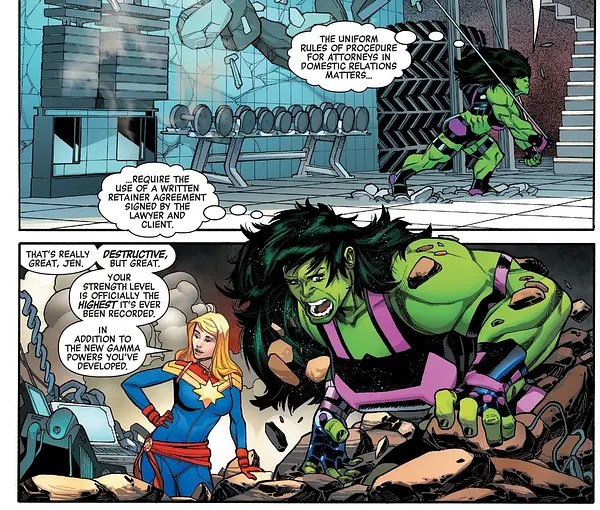 How SheHulk Became Herself Again In Avengers 50 & Fantastic Four 38