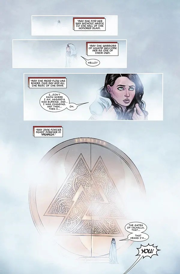 The Journey of Jane Foster to Valhalla (The Mighty Thor 706)