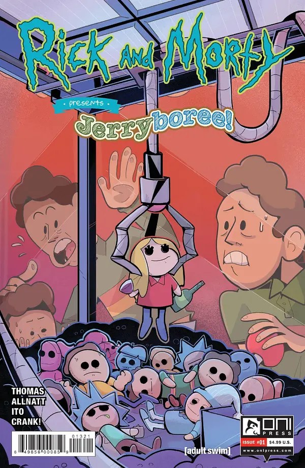 Rick And Morty Jerryboree in Oni Press March 2021 Solicitations