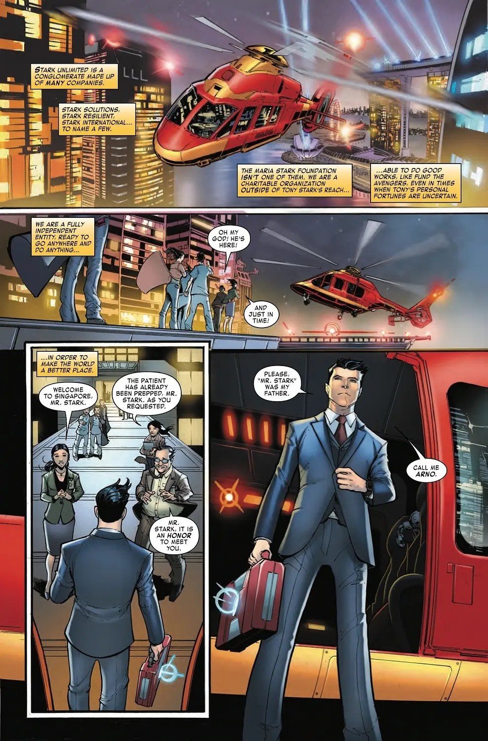 Arno Stark with a Cure for Loneliness? A Tony Stark Iron
