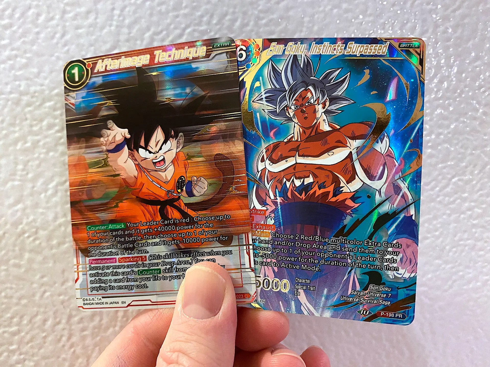 Opening A Dragon Ball Super Card Game Gift Collection
