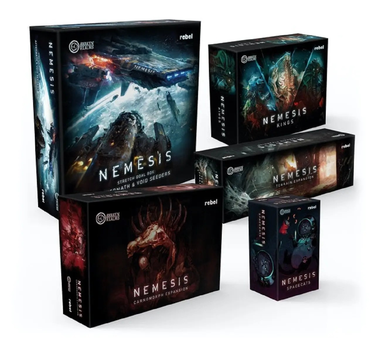 Nemesis Board Game Expansion Nemesis Lockdown By Awaken Realms