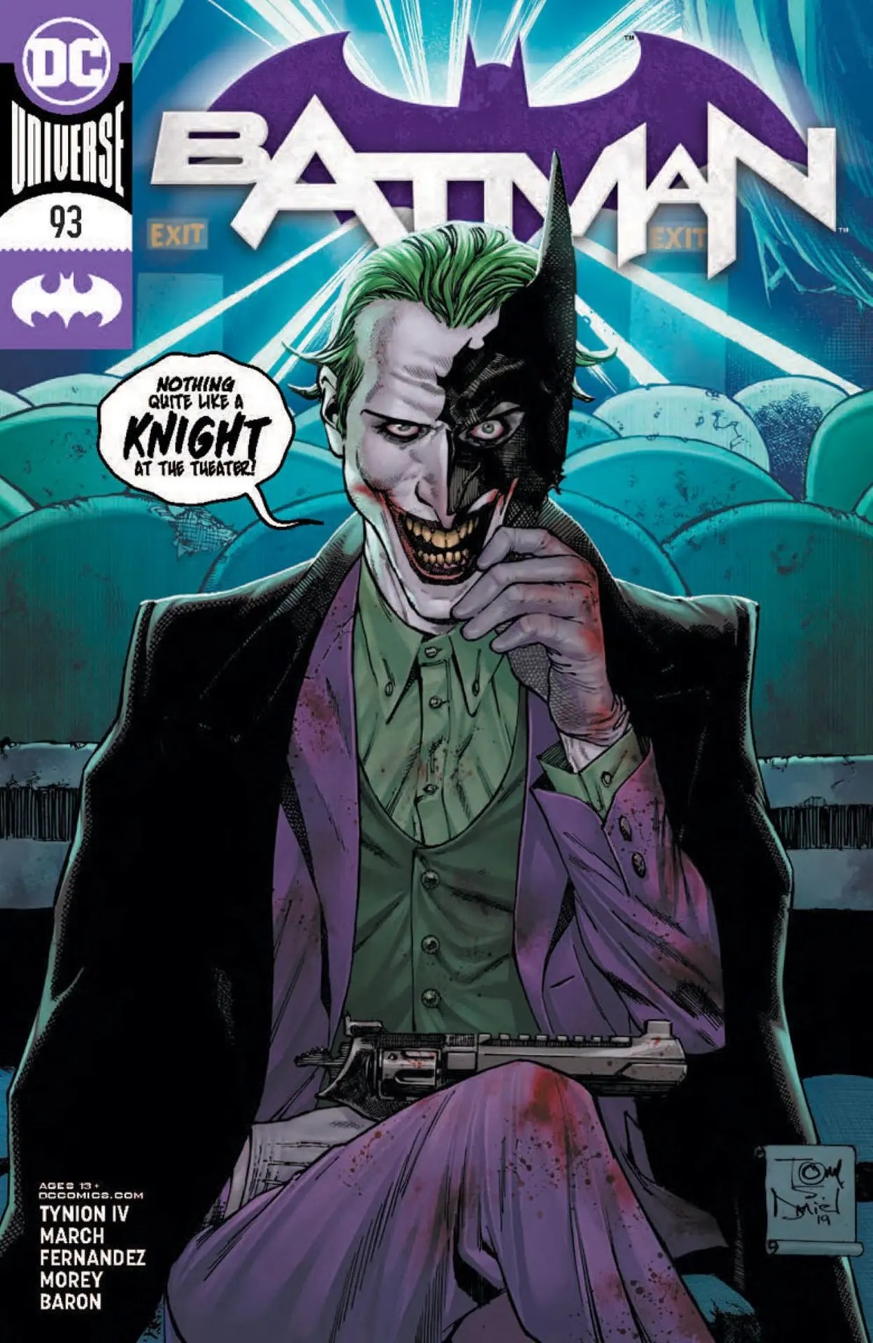 Will The Cover to Batman 93 Cause a Fuss Tomorrow?