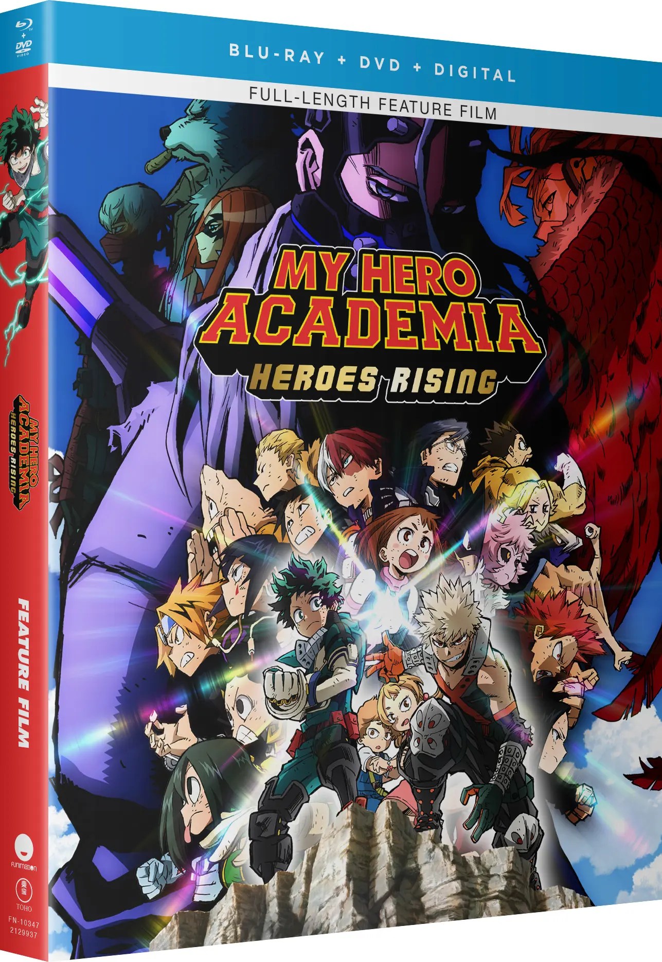 My Hero Academia Heroes Rising Bluray Out October 27th