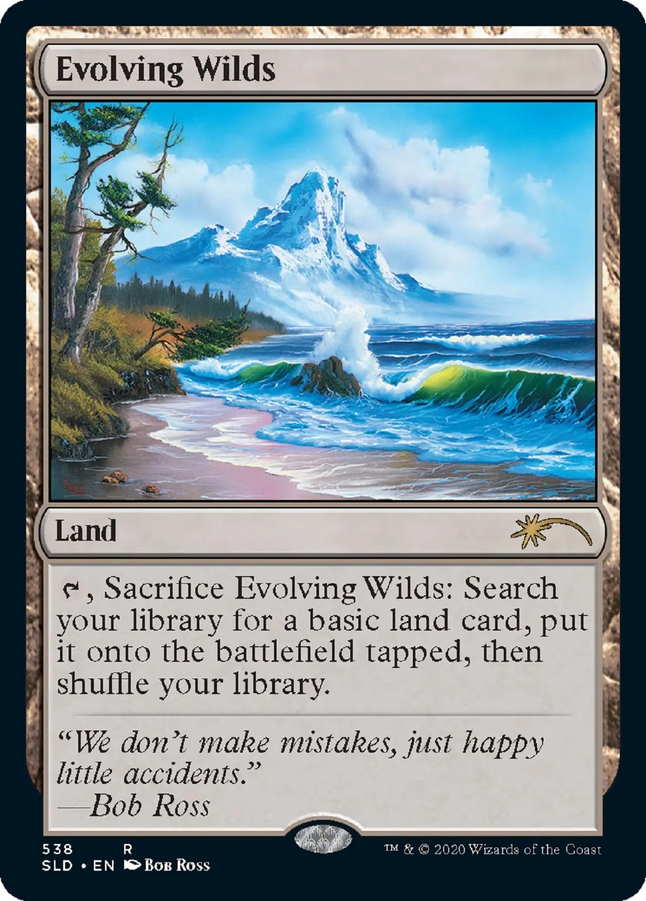 Magic The Gathering Introduces Bob Ross Lands This Week