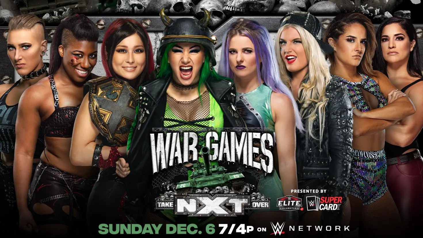 NXT Takeover WarGames Results Women's WarGames Match