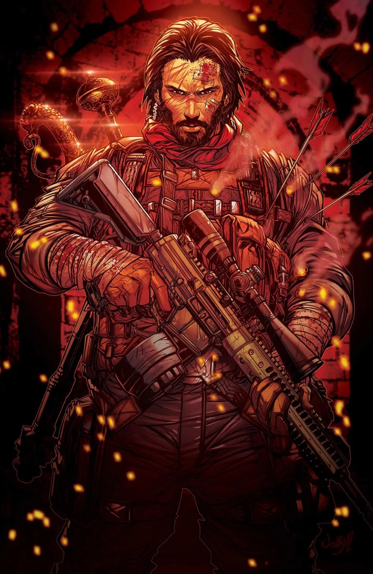 CoverWatch 30 Covers For Keanu Reeves' BRZRKR 1