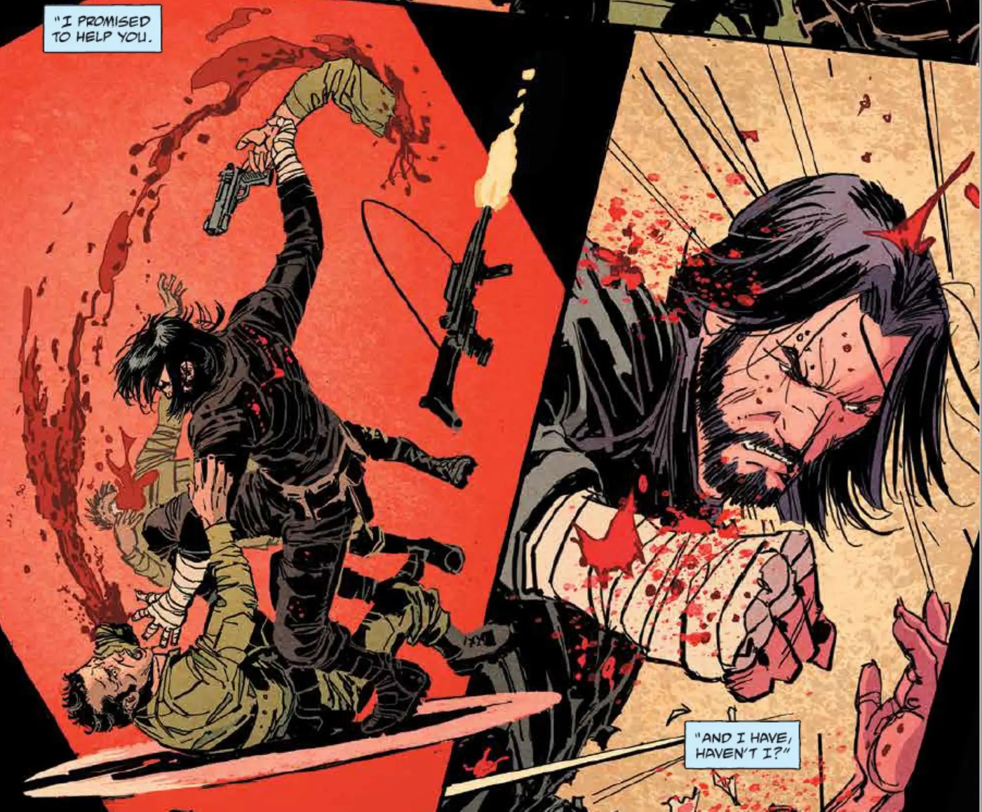 The Bleeding Cool First Review of Keanu Reeves' BRZRKR Comic Book