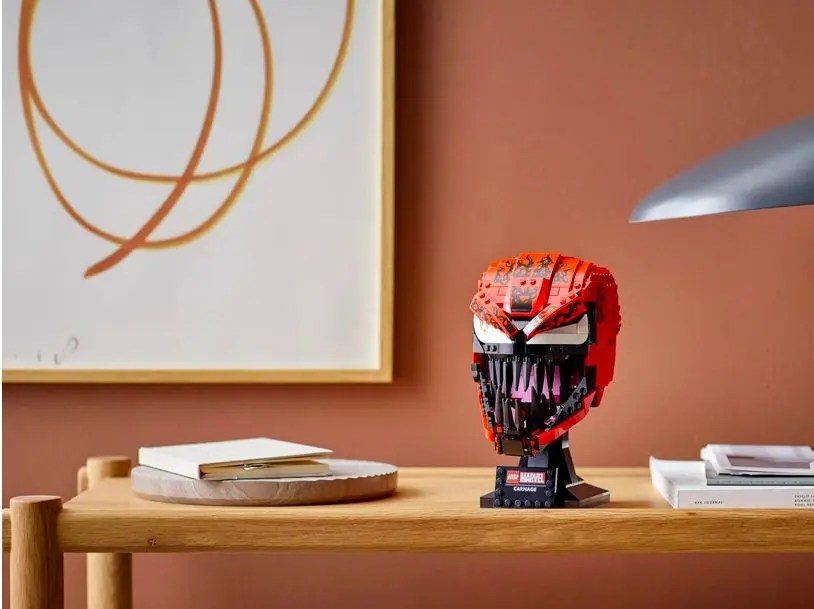 Carnage Gets Special Buildable Replica Head From LEGO