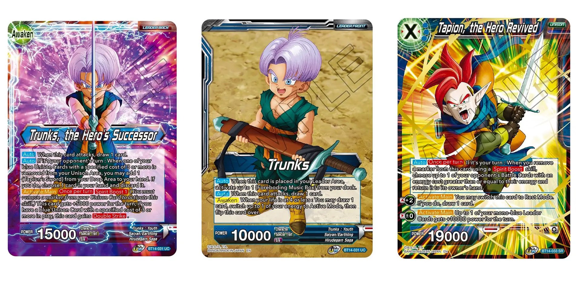 Dragon Ball Super Card Game Reveals First Cross Spirits Cards