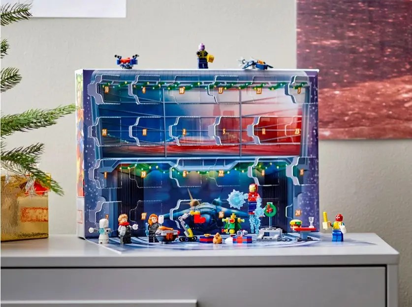 marvel adventskalender 2023 The Avengers Celebrate The Holidays With Lego's New Advent Calendar