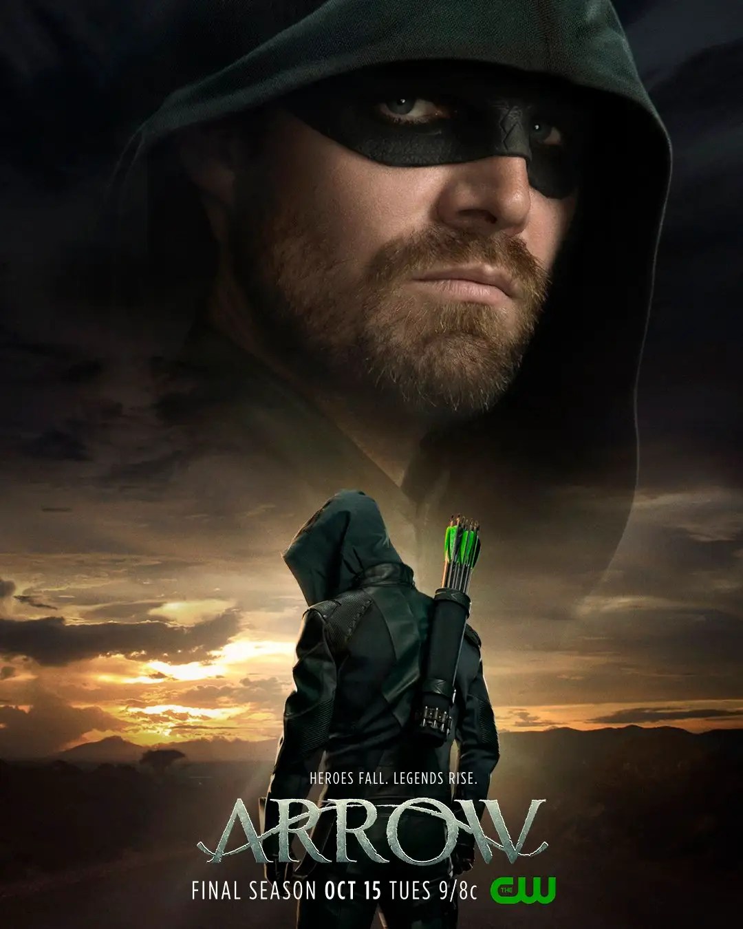 "Arrow" Season 8 Poster Oliver Faces the "Crisis" Ahead [PREVIEW]