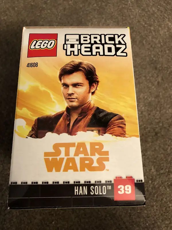 Let's Take a Look at the Han Solo LEGO Brickheadz Figure