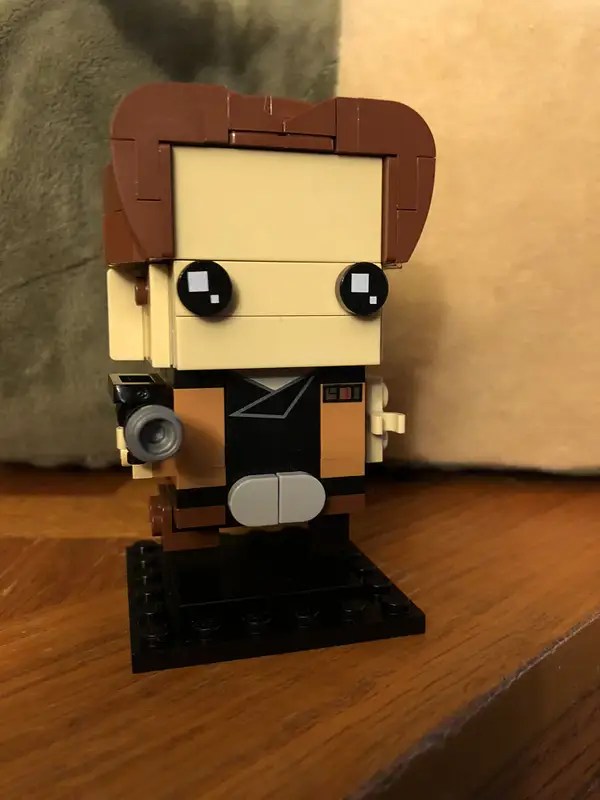 Let's Take a Look at the Han Solo LEGO Brickheadz Figure